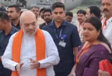 Photo of  बिहार: सीमांचल दौरे पर पूर्णिया पहुंचे अमित शाह