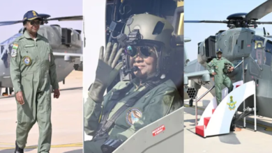 Photo of राष्ट्रपति मुर्मु ने ‘प्रचंड’ हेलीकॉप्टर में भरी उड़ान, भारत-पाक सीमा पर सह-पायलट बन रचा इतिहास