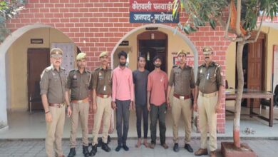 Photo of गैंगेस्टर एक्ट के तीन वांछित अभियुक्त गिरफ्तार