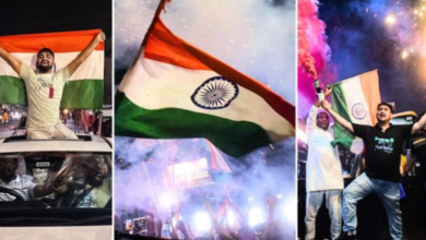 Photo of भारत की ऐतिहासिक जीत पर जश्न में डूबा देश, सड़कों पर उतरे लोग
