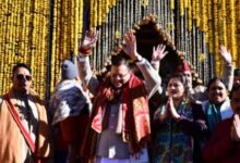 Photo of केदारनाथ धाम के कपाट खुले, सीएम धामी आशीर्वाद लेने पहुंचे