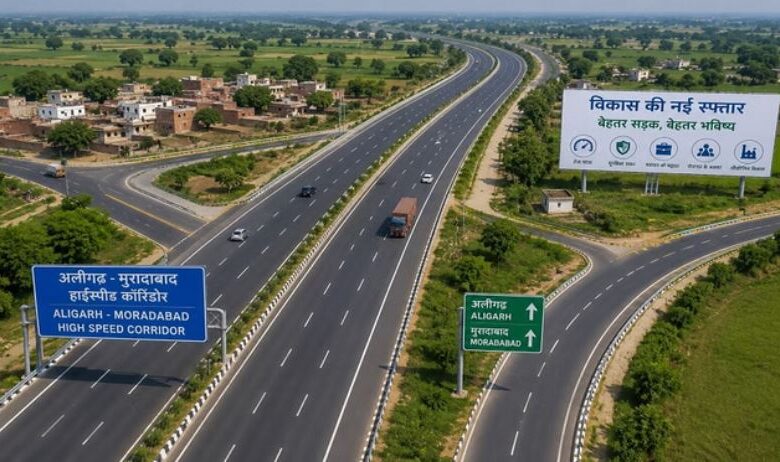 Photo of अलीगढ़-मुरादाबाद हाईस्पीड कॉरिडोर के लिए होगा जमीन अधिग्रहण