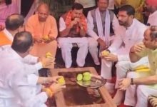 Photo of भाजपा अध्यक्ष नितिन नबीन ने डिप्टी सीएम ब्रजेश पाठक के घर किया भोजन