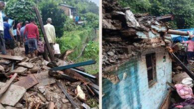 Photo of कोटद्वार में बारिश का कहर, मकान ढहने से मलबे में दबे चार लोग