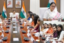 Photo of दिल्ली: सीएम रेखा ने कॉलेजों की छात्रा प्रतिनिधियों से किया संवाद